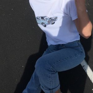 Brandy Melville car shirt